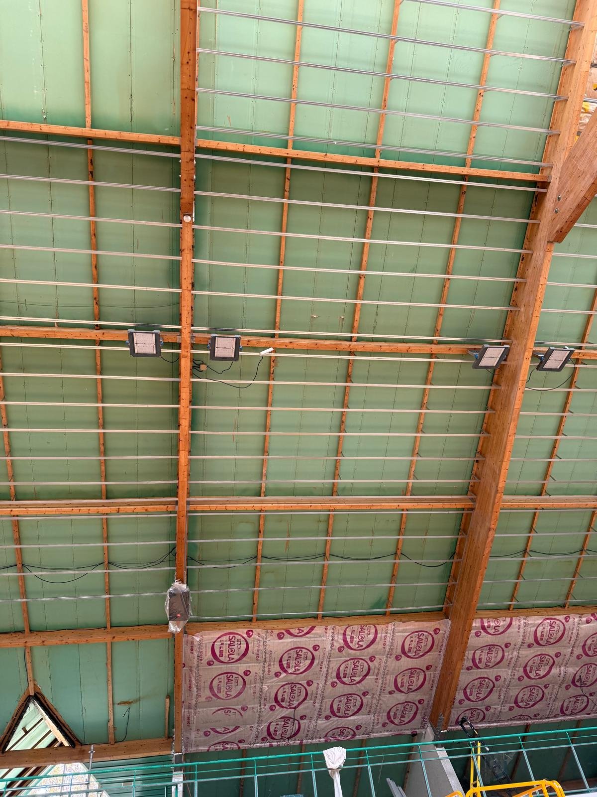 Plafond design spots encastrés